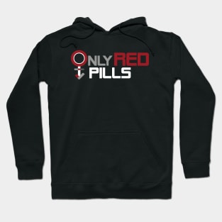 ONLY RED PILLS LOGO Hoodie